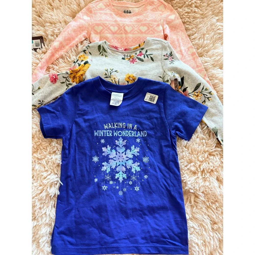 GAP Kids Lot of 3 Shirts Girls Sz 3T
